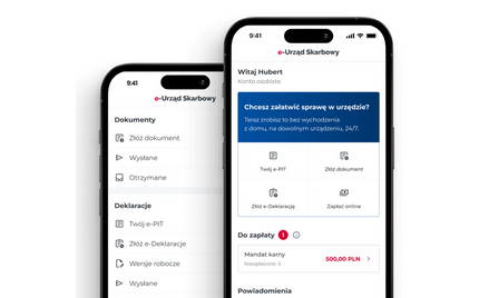 Aplikacja mobilna e-Urząd Skarbowy