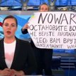 Rosja: Dziennikarka państwowej stacji protestowała na wizji przeciw wojnie