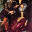 Rubens z żoną Isabellą Brant