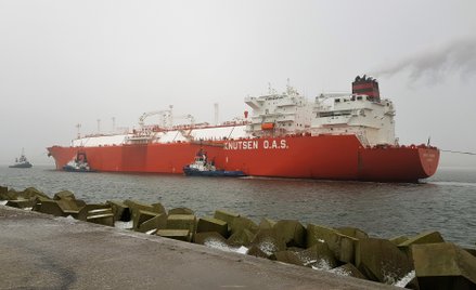 Przypłynął 50. statek z LNG