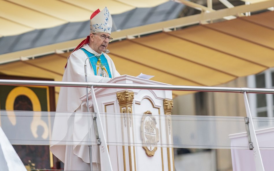 Kazanie abp. Stanisława Gądeckiego (na zdjęciu) do pielgrzymów z okazji Święta 3 Maja składało się z