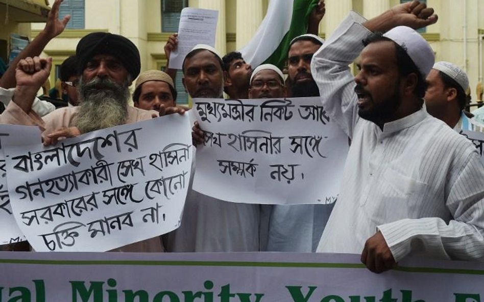 Wizyta premiera Bangladeszu w Indiach wywołała protesty tamtejszych muzułmanów