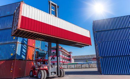 Potencjał wzrostu polskiego eksportu jest naprawdę duży, bo według szacunków PARP za granicę towary 