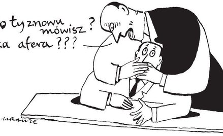 Komentarz rysunkowy. Jaka afera?