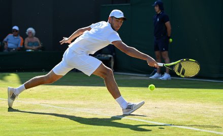 Wimbledon: Armata strzelała celnie