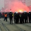 Marsz Niepodległości. Podejrzewany o rzucanie kostką brukową w policję tymczasowo aresztowany