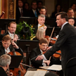 Christian Thielemann dyrygujący Wiedeńskimi Filharmonikami