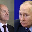 Olaf Scholz i Władimir Putin