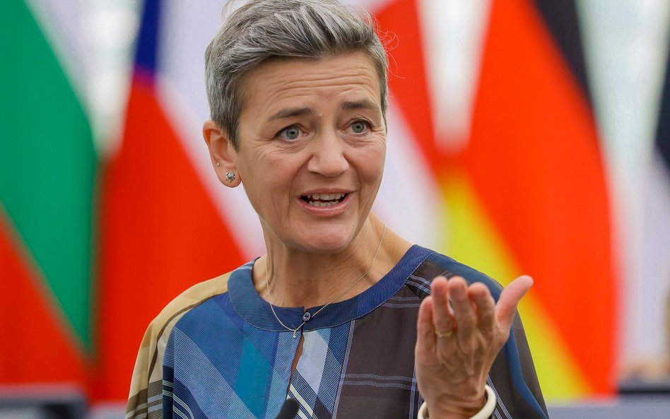 Margrethe Vestager, wiceprzewodnicząca wykonawcza odpowiedzialna za politykę konkurencji