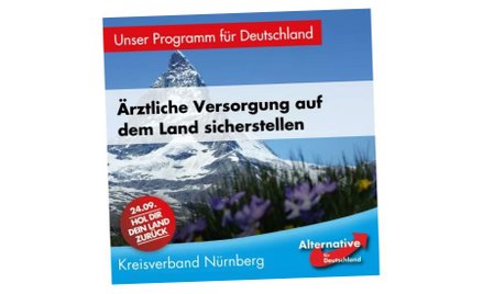 AfD "przeniosło" szwajcarską górę do Niemiec