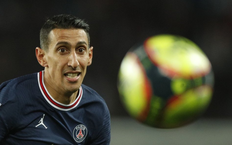 Zwyciestwo paryżanom zapewnił Angel di Maria (na zdjęciu)