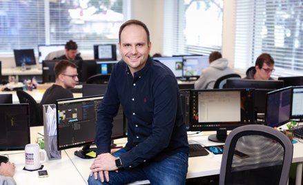 Marcin Kwaśnica, współzałożyciel i prezes Cherrypick Games