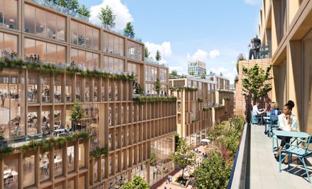 Drewniane Stockholm Wood City zajmie 25 hektarów.
