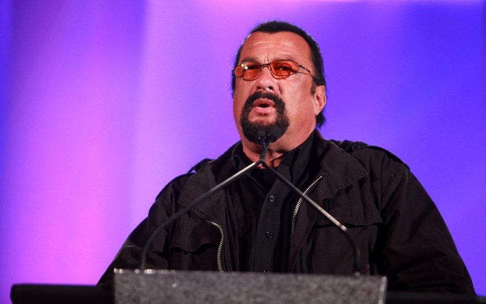 Rosja: Steven Seagal na zjeździe nacjonalistycznej partii