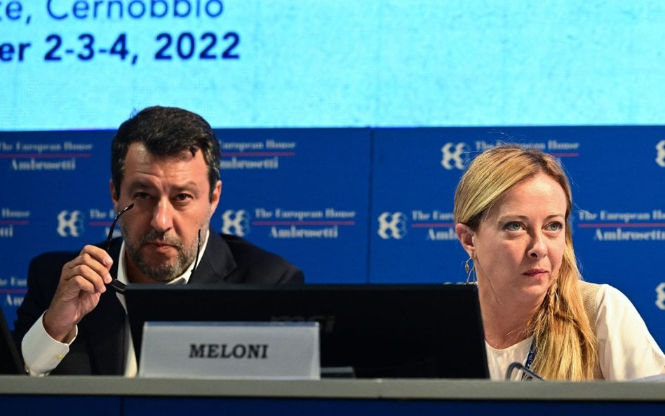 Matteo Salvini i Giorgia Meloni