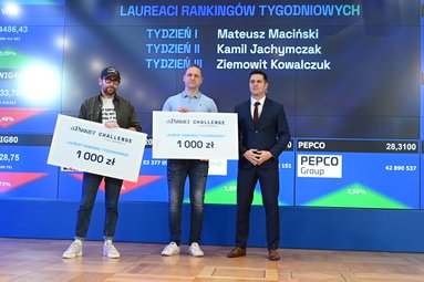 Finał Parkiet Challenge 2025, laureaci rankingów tygodniowych, Kamil Jachimczak i Ziemowit Kowalczuk