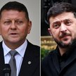 Wałerij Załużny i Wołodymyr Zełenski