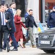 Wołodymyr i Ołena Zełenscy na Krakowskim Przedmieściu w Warszawie