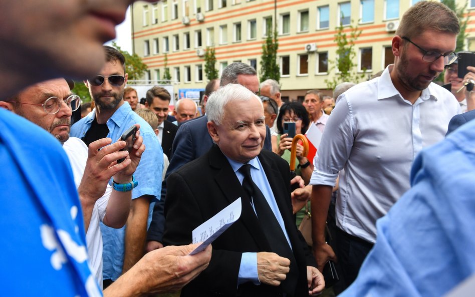 Jarosław Kaczyński w Sokołowie Podlaskim