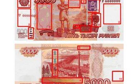 Nowe ruble kontra fałszerze