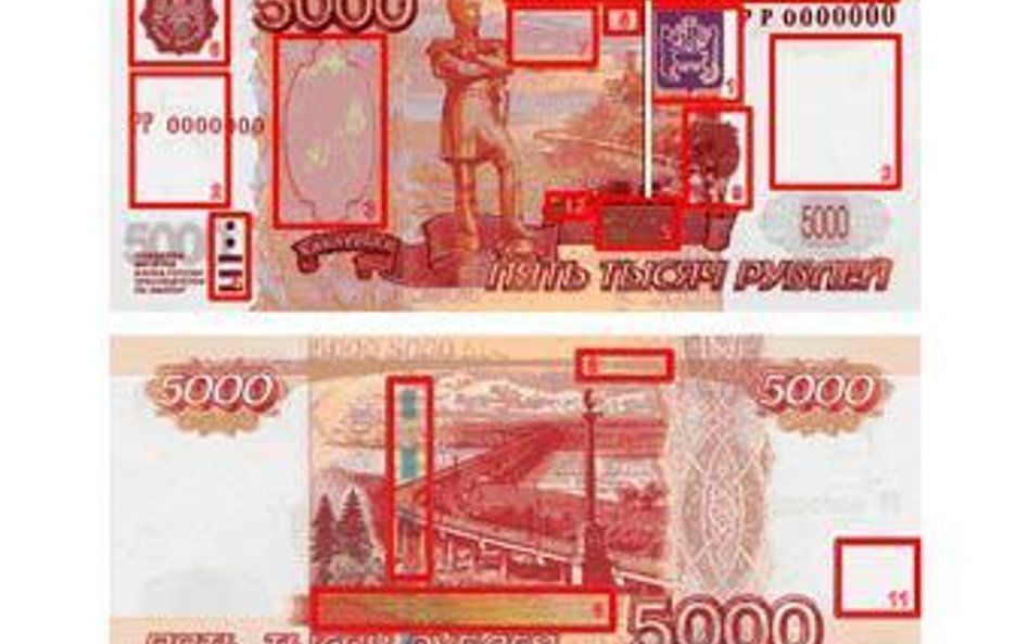 Nowe ruble kontra fałszerze