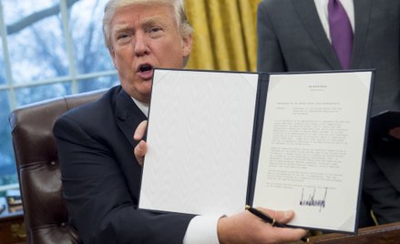 Trump wycofuje USA z Partnerstwa Transpacyficznego