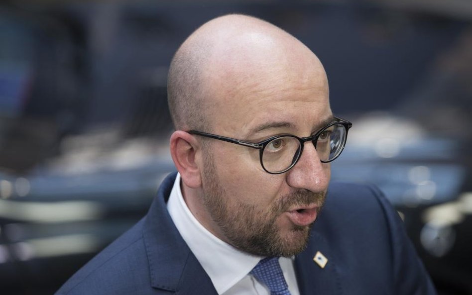 Premier Belgii Charles Michel