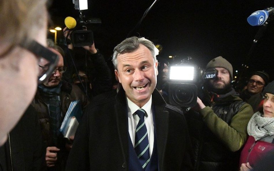 Norbert Hofer może w niedzielę zostać prezydentem Austrii