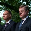 Prezydent Andrzej Duda i ambasador Ukrainy w Polsce Wasyl Zwarycz