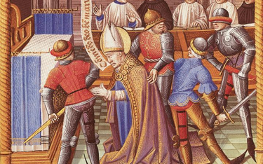 Arcybiskupa Tomasza Becketa zamordowano 29 grudnia 1170 r. przed ołtarzem katedry w Canterbury