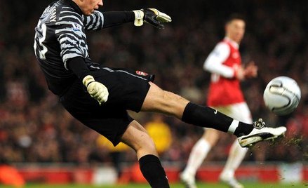 Wojciech Szczęsny w bramce Arsenalu Londyn