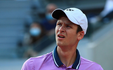 Roland Garros: Porażka Huberta Hurkacza w pierwszej rundzie