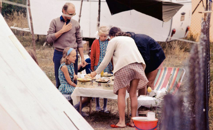 W PRL wyglądało to tak. Camping nad morzem, lipiec 1973 r.