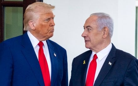 Donald Trump i Beniamin Netanjahu
