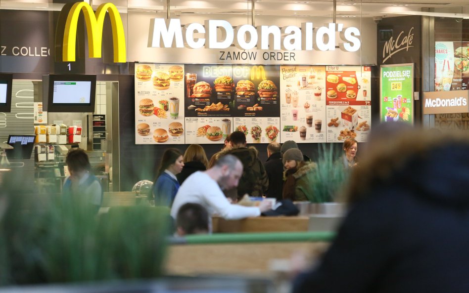 McDonald's w warszawskiej Arkadii