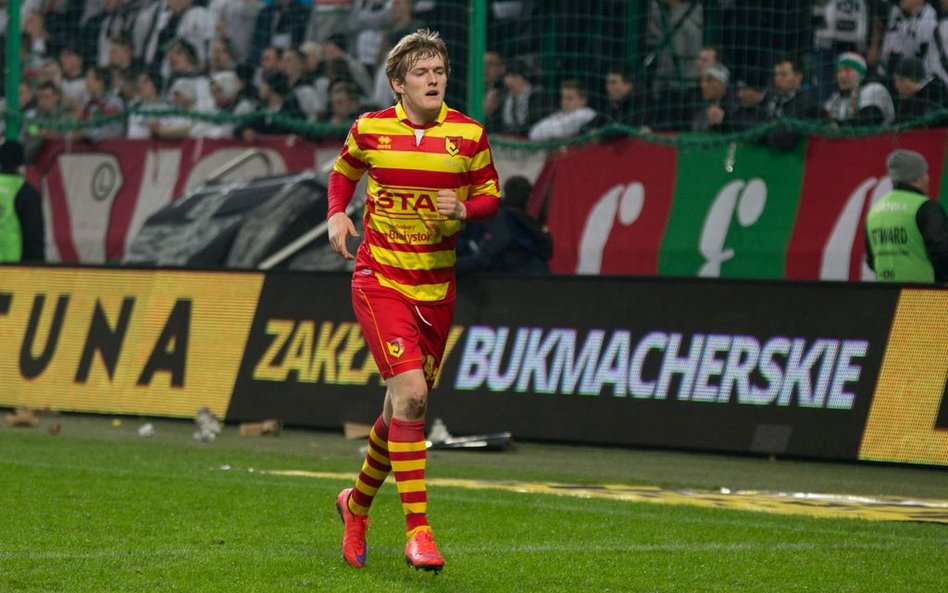 Karol Świderski, jeszcze w barwach Jagiellonii