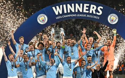 Manchester City wygrał w tym sezonie Premier League, Puchar Anglii i Ligę Mistrzów