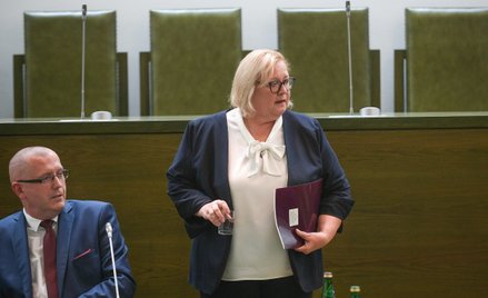 Warszawa, 09.08.2022. Pierwsza Prezes Sądu Najwyższego Małgorzata Manowska i prezes Sądu Najwyższego