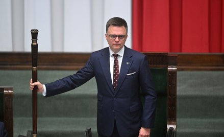 Marszałek Szymon Hołownia otwiera posiedzenie Sejmu
