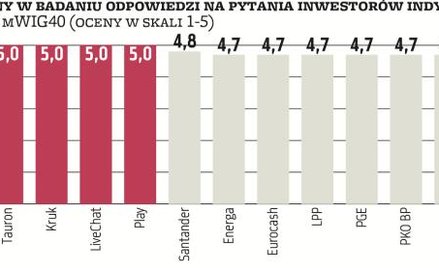 Nasze badanie jest wycinkiem rzeczywistości – nie sprawdzaliśmy, jak spółki odpowiadają na pytania i