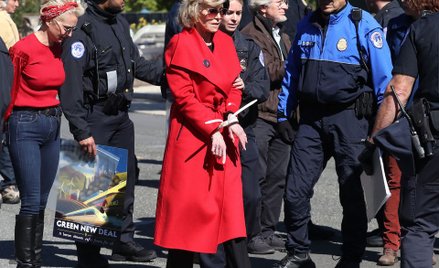 Jane Fonda znów aresztowana. Za udział w proteście