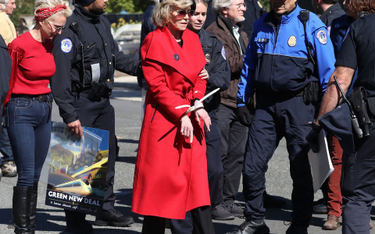 Jane Fonda znów aresztowana. Za udział w proteście