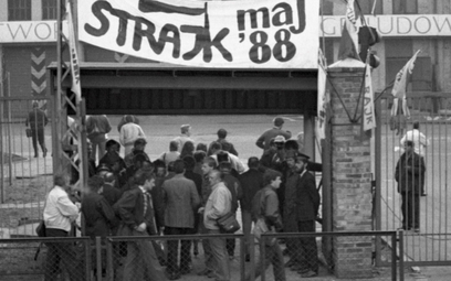 Strajk w Stoczni Gdańskiej, maj 1988 r.