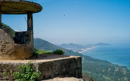 Dawna francuska forteca na przełęczy Hái Vân w czasie wojny wietnamskiej była bastionem na drodze do