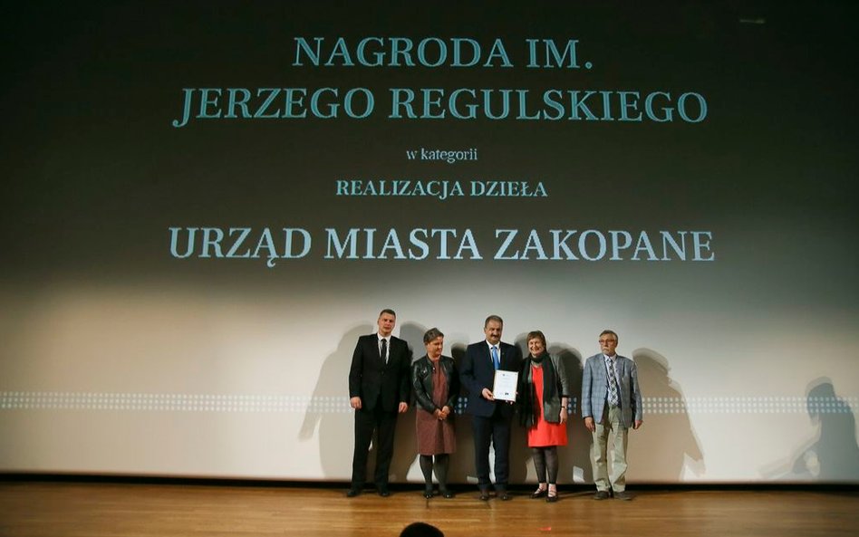Laureat Nagrody im. Jerzego Regulskiego w kategorii „Realizacja dzieła” – Urząd Miasta Zakopane.