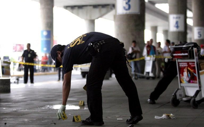 Filipiny: Zamach na lotnisku
