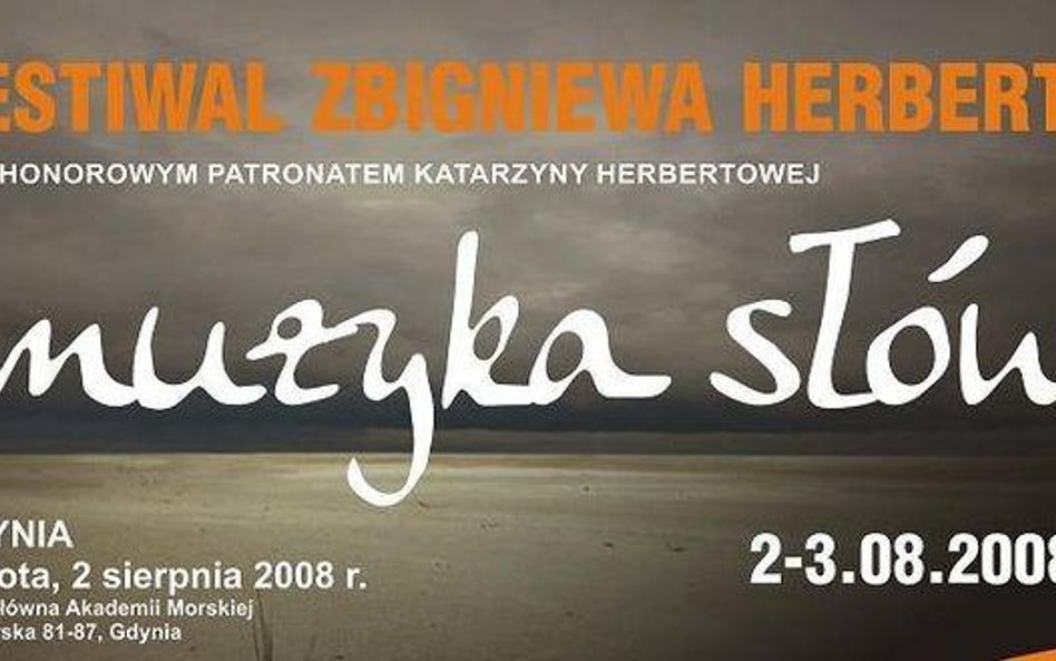 Herbertowska "muzyka słów" zabrzmi w Trójmieście