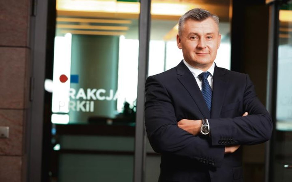 Marcin Lewandowski, prezes Trakcji