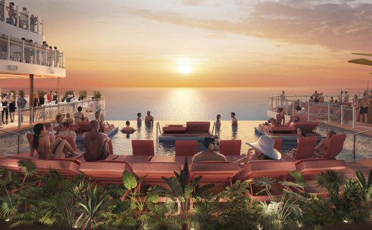 Wizualizacja "Icon of the Seas" Royal Caribbean