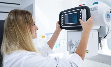 Pracownia RTG w przychodni przy ul. Sosnkowskiego 18
